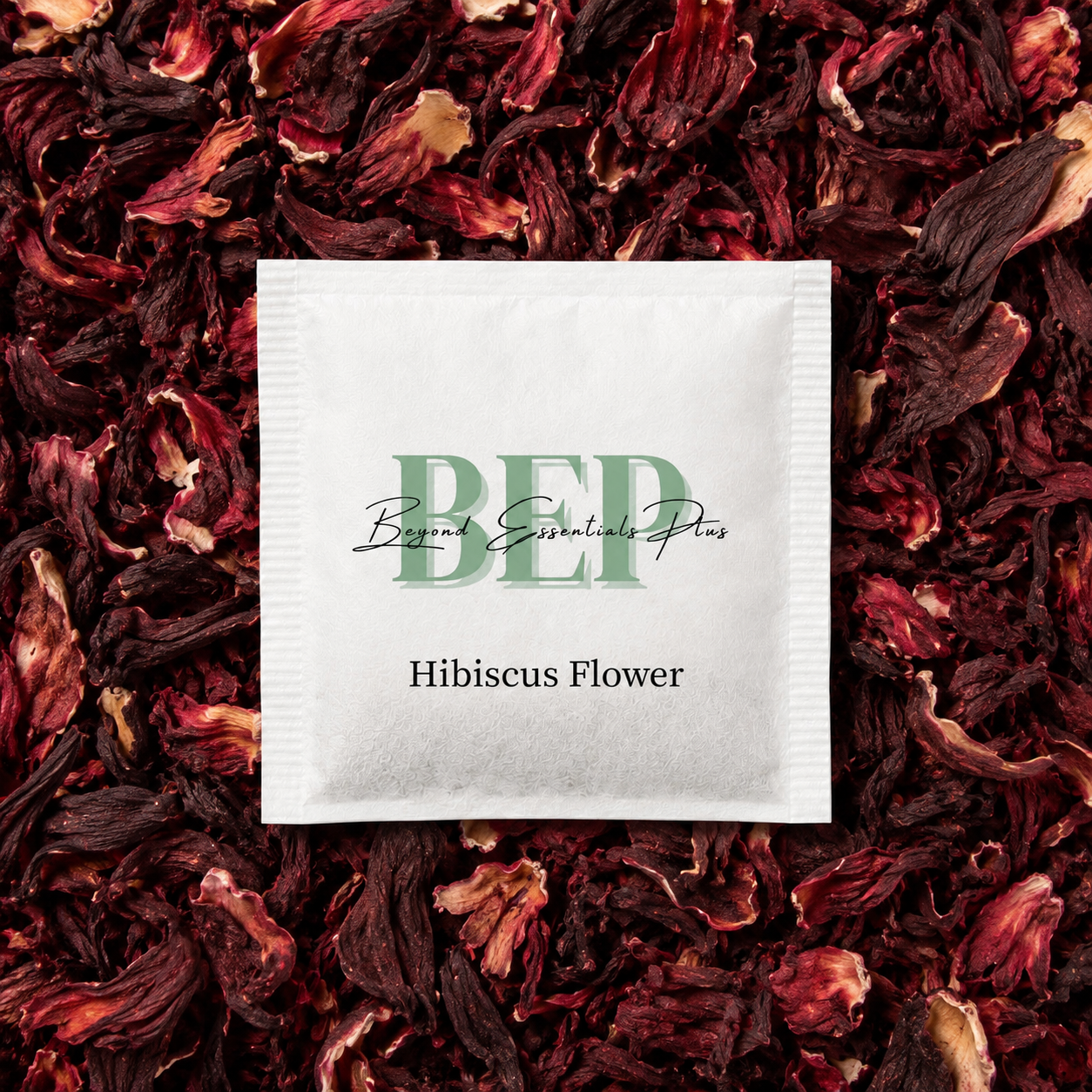 Sachet de thé aux fleurs d'hibiscus