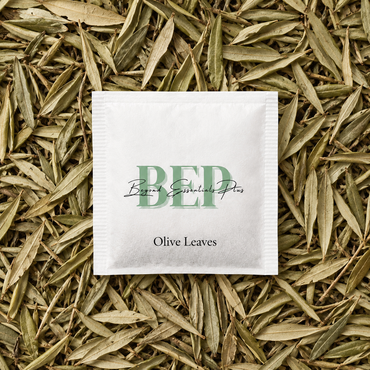 Sachet de thé de feuilles d'olivier