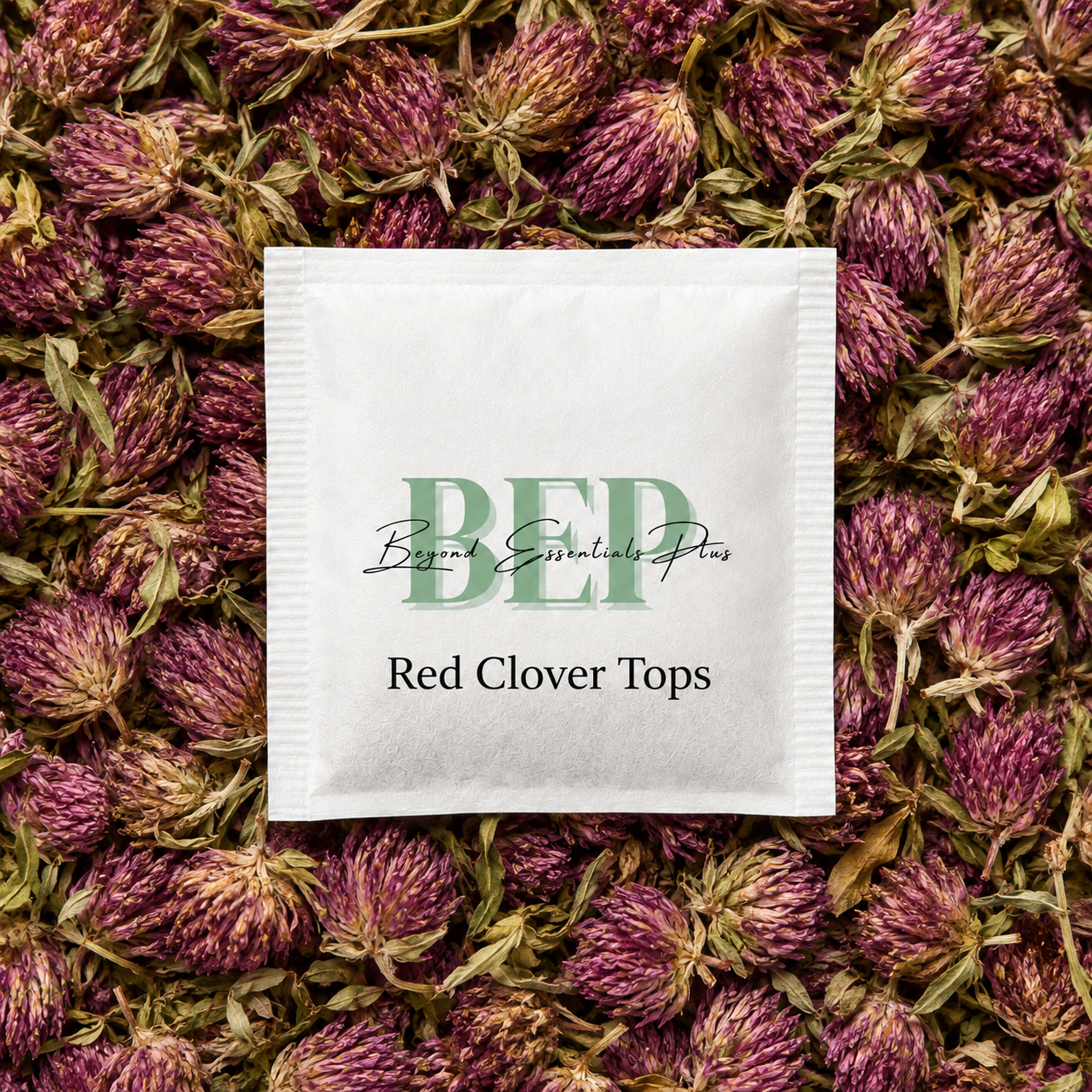 Sachet de thé de fleurs de trèfle rouge