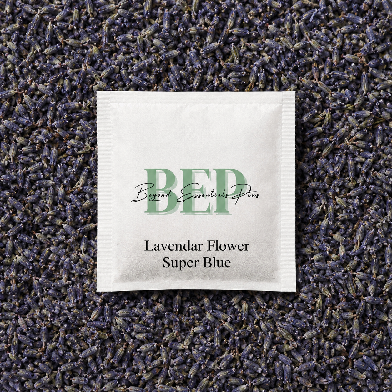 Lavendar Flower Super Blue Tea Bag