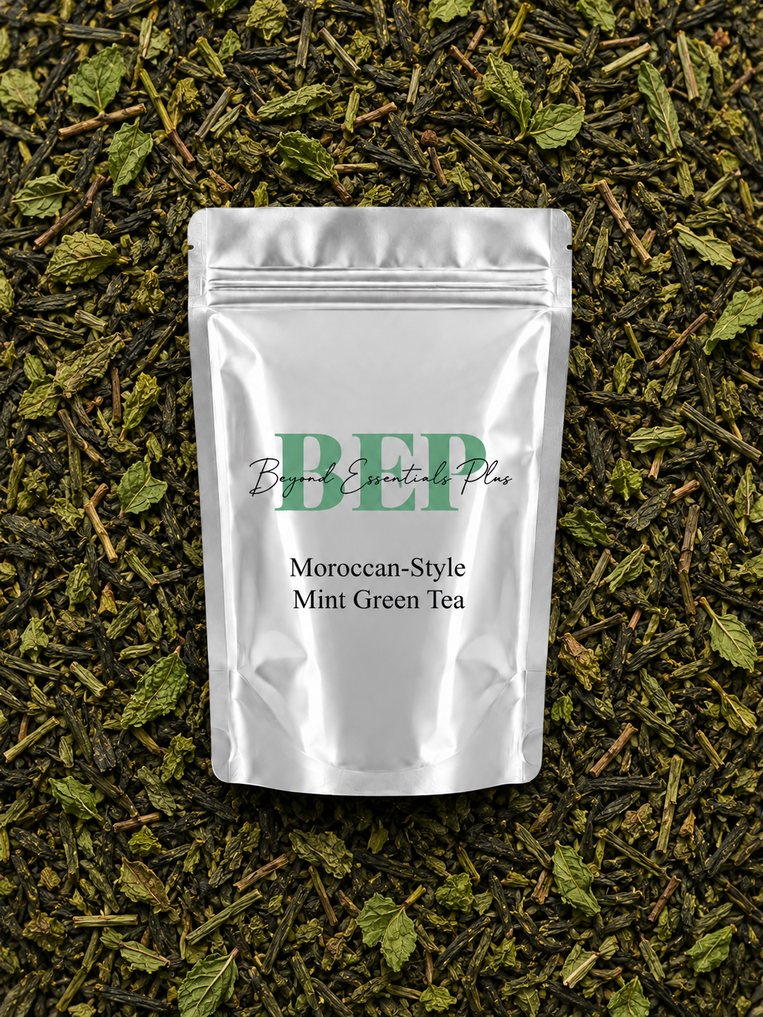 Moroccan-Style Mint Green Tea