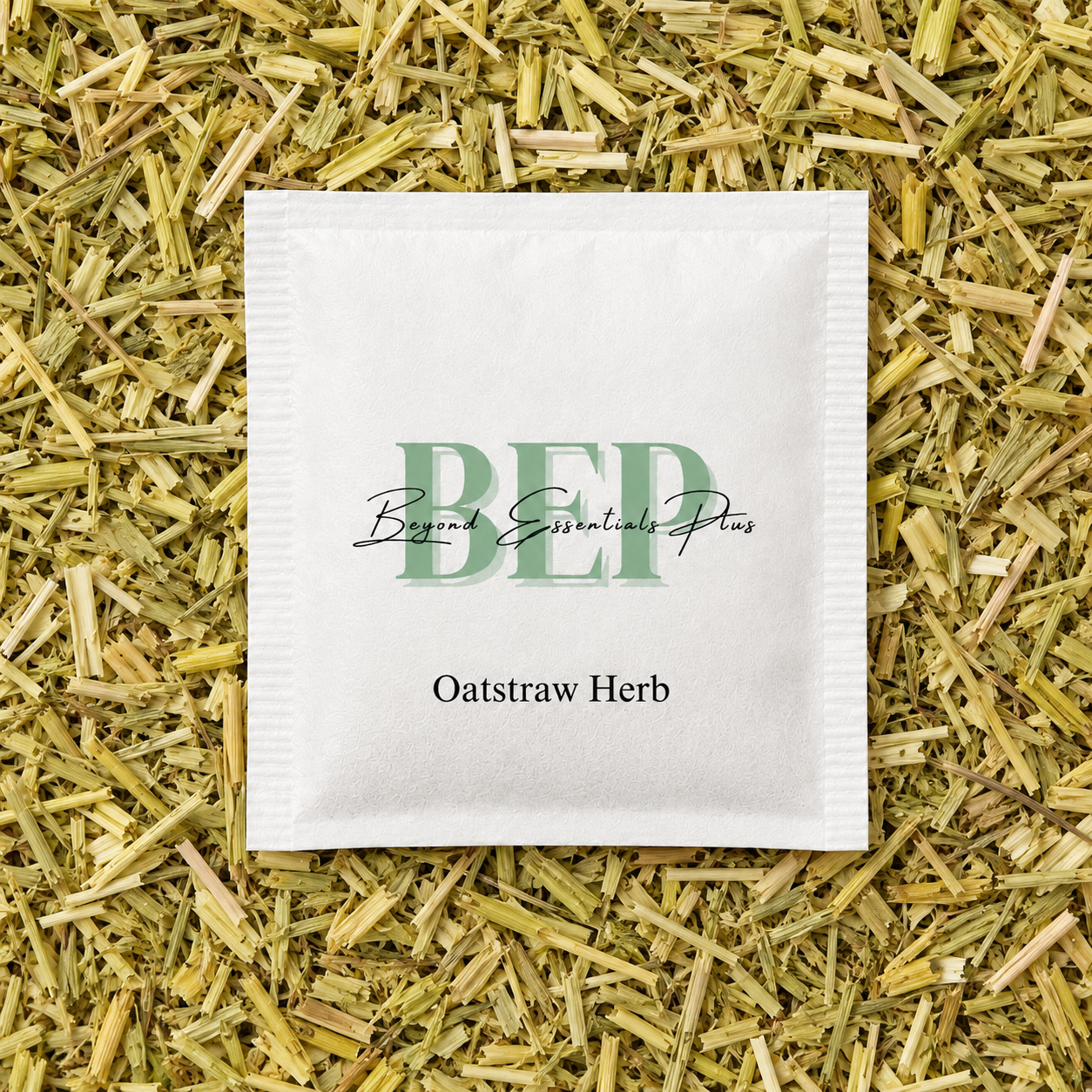 Sachet de tisane de paille d'avoine