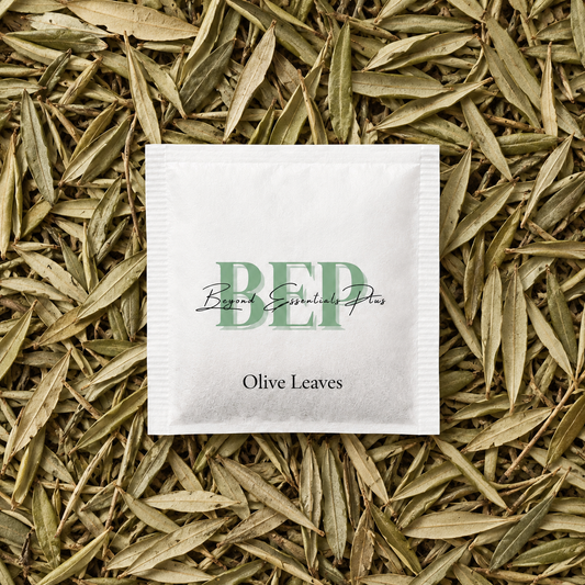 Sachet de thé de feuilles d'olivier