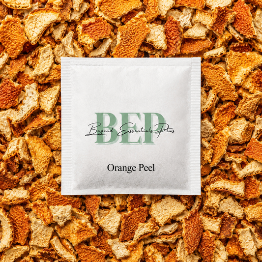 Sachet de thé à l'écorce d'orange