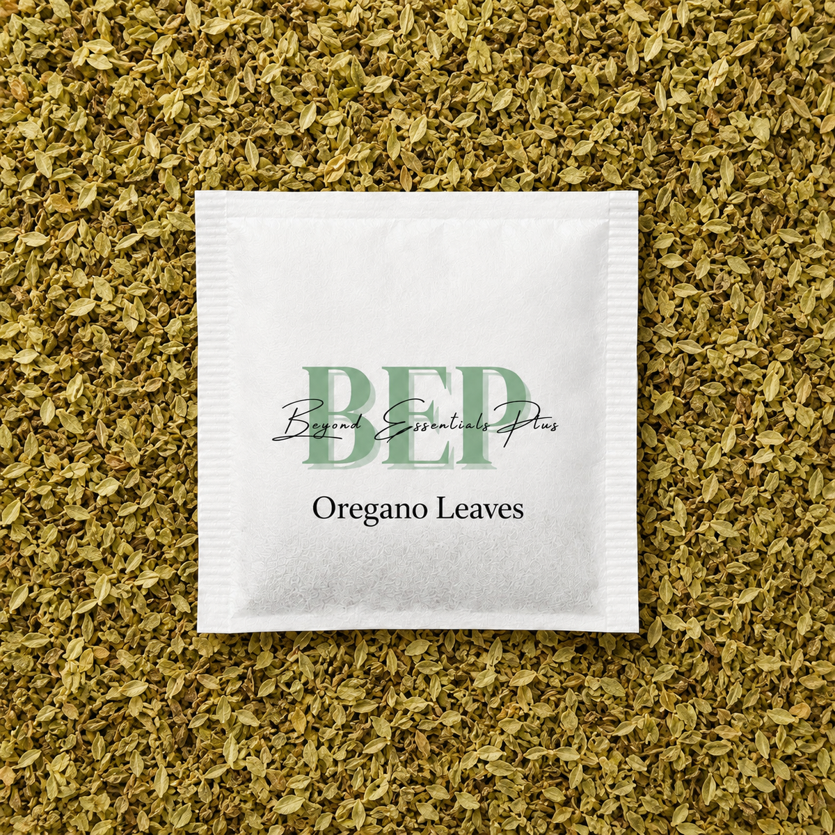 Sachet de thé aux feuilles d'origan