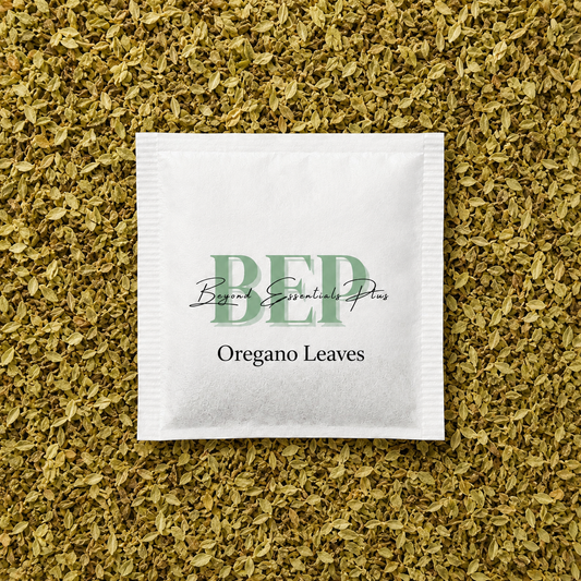 Sachet de thé aux feuilles d'origan